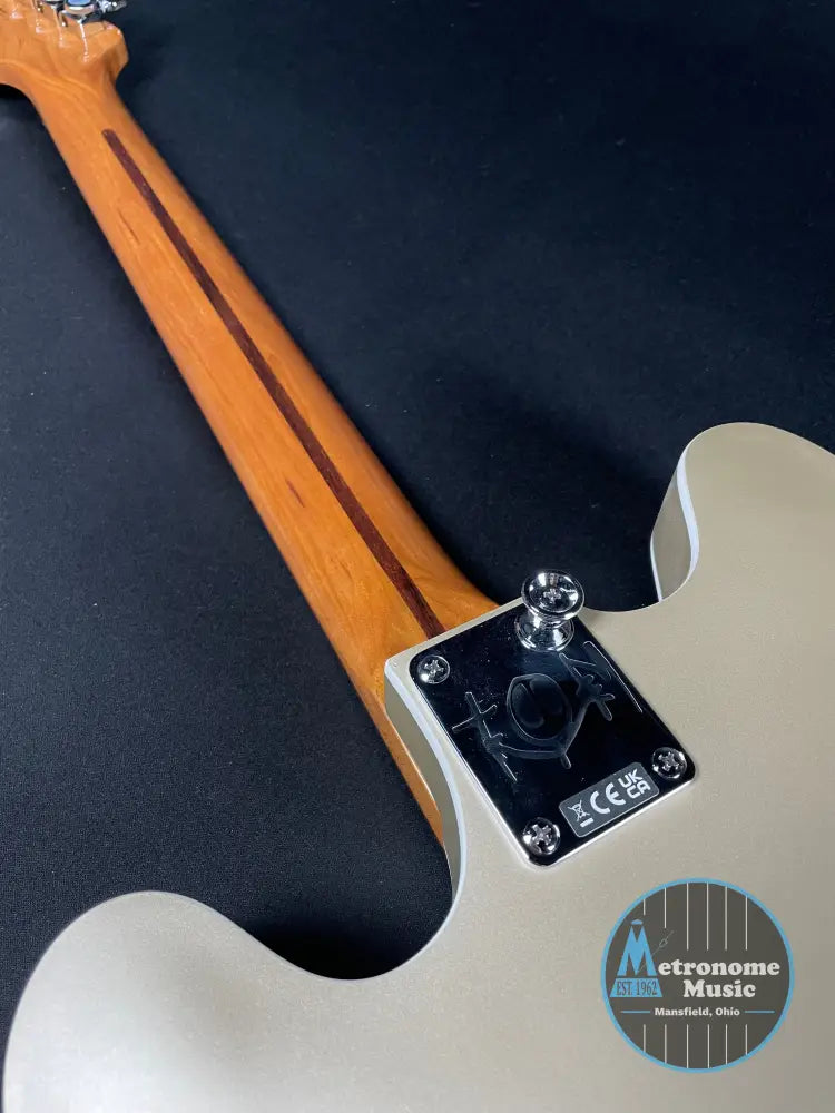 Fender Tom DeLonge Starcaster - Satin Shoreline Gold (MINT) - Metronome Music Inc.