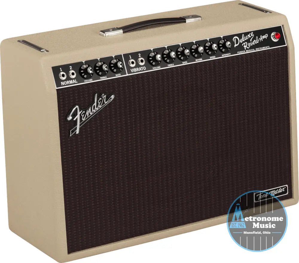 Fender Tone Master Deluxe Reverb- Blonde - Metronome Music Inc.