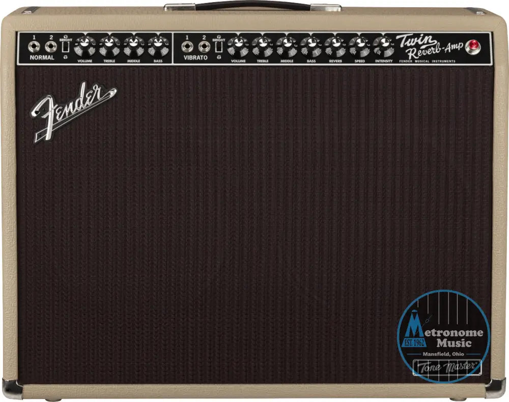 Fender Tone Master Twin Reverb Blonde, Guitar Amplifier - Metronome Music Inc.