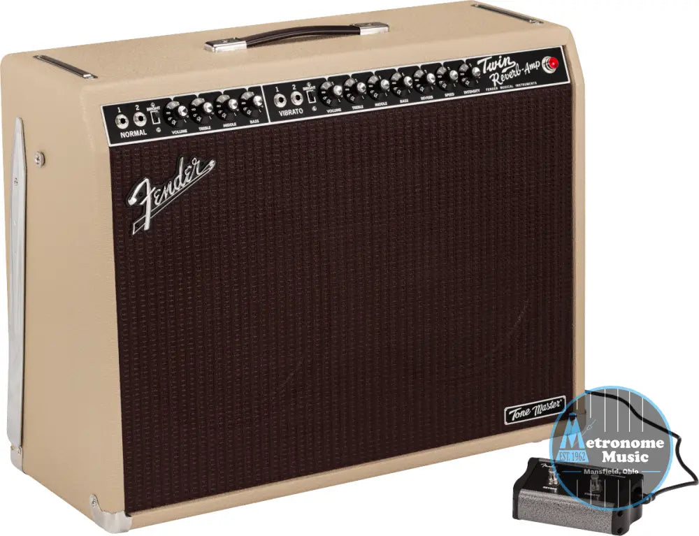 Fender Tone Master Twin Reverb- Blonde - Metronome Music Inc.