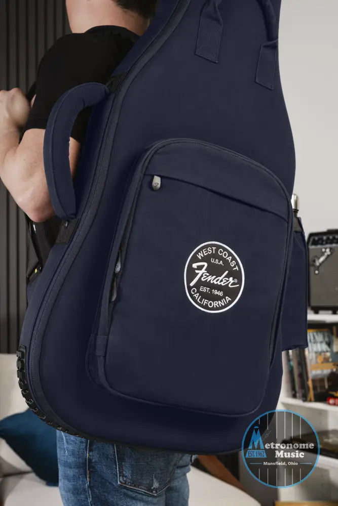 Fender Troubadour Electric Guitar Gig Bag, Navy - Metronome Music Inc.