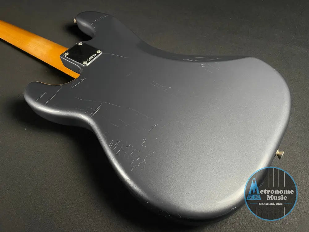 Fender Vintera II Road Worn '60s Precision Bass, Rosewood - Charcoal Frost Metallic - Metronome Music Inc.