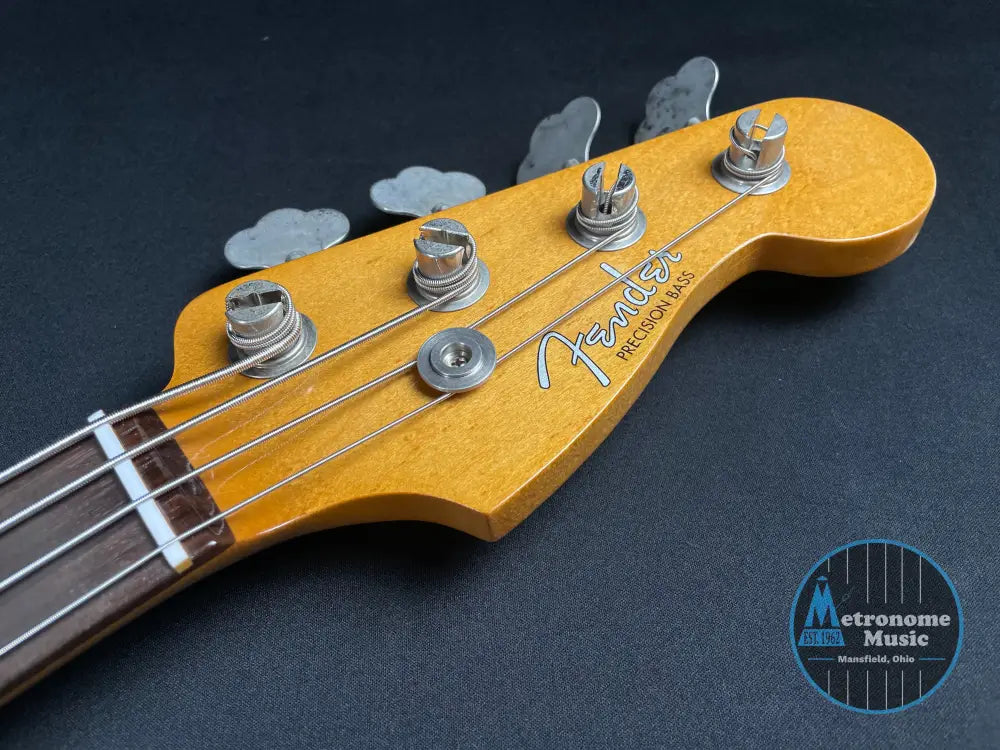 Fender Vintera II Road Worn '60s Precision Bass, Rosewood - Charcoal Frost Metallic - Metronome Music Inc.