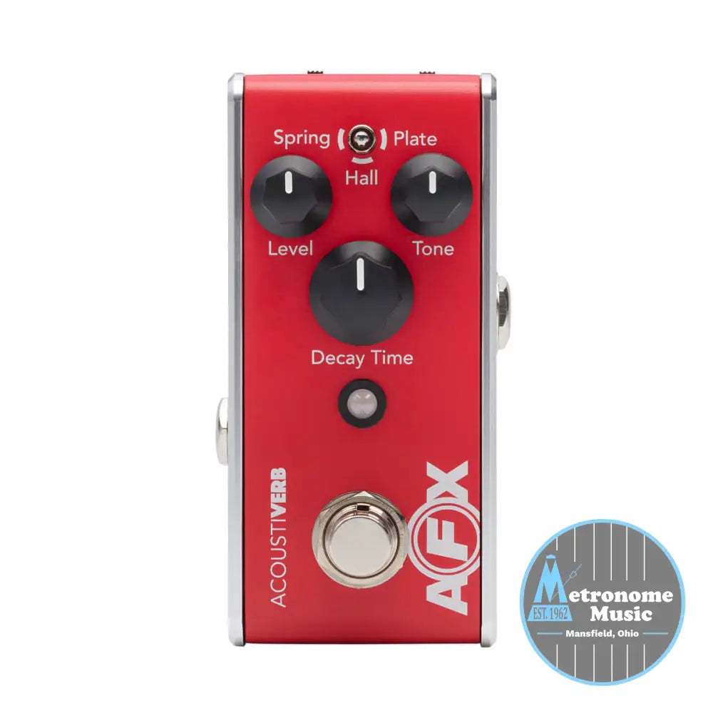 Fishman AFX AcoustiVerb Mini Reverb Pedal - Metronome Music Inc.