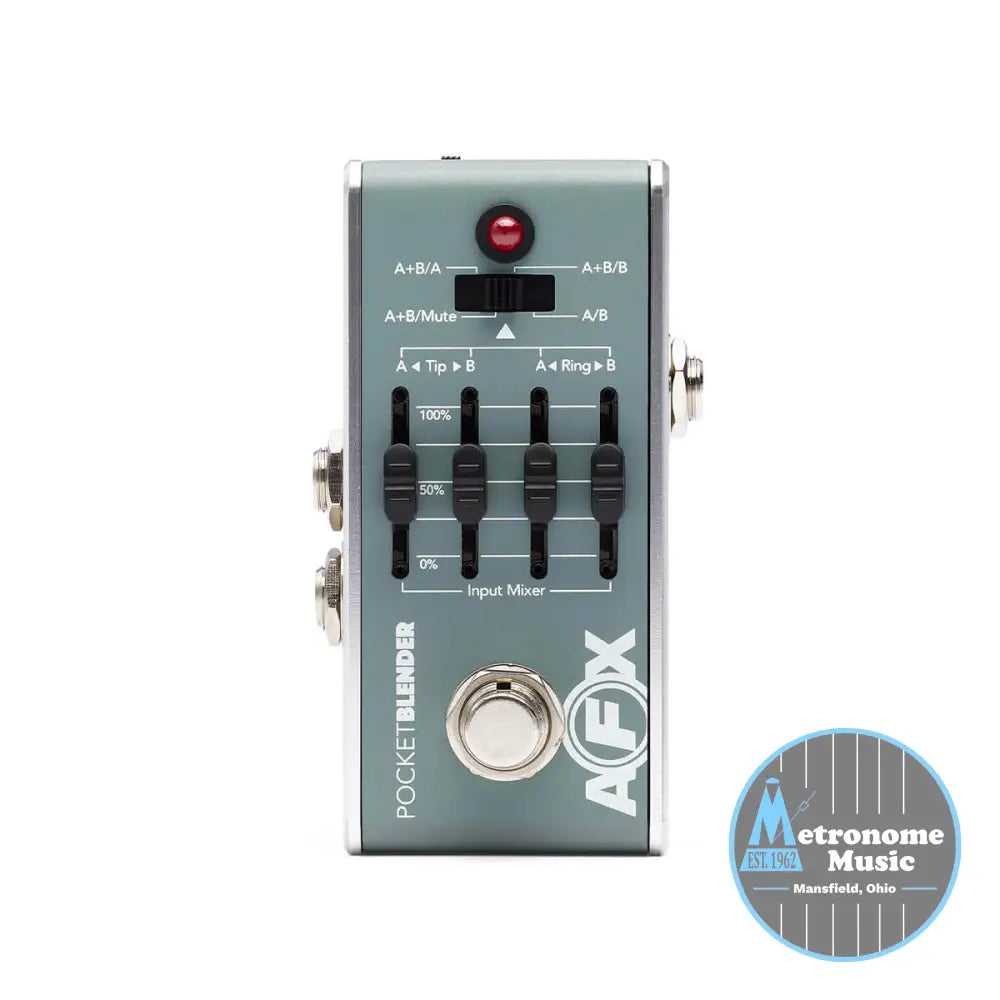 Fishman AFX Pocket Blender Mini Acoustic Guitar Pedal - Metronome Music Inc.