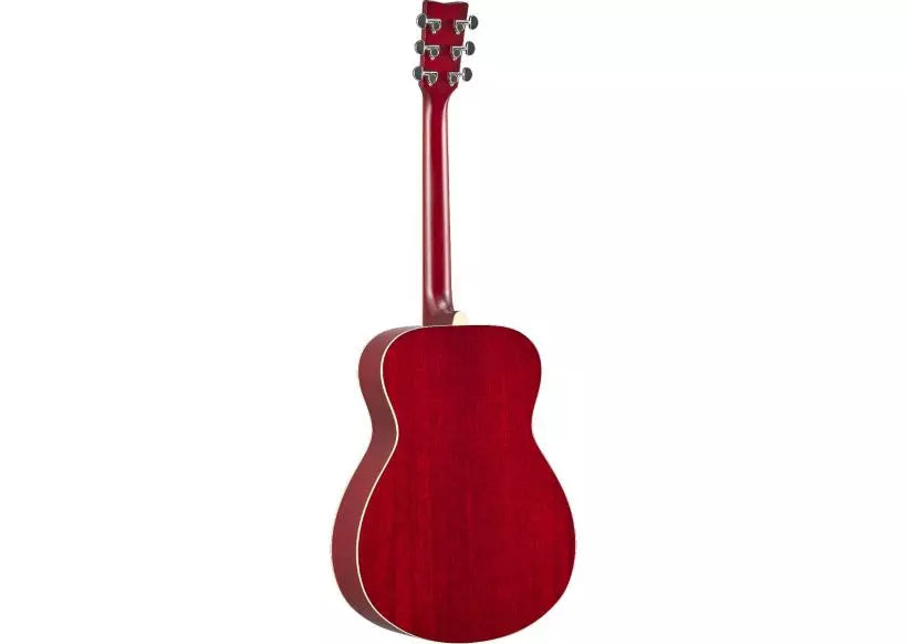 Yamaha FS-TA TransAcoustic Guitar - Ruby Red - Metronome Music Inc.