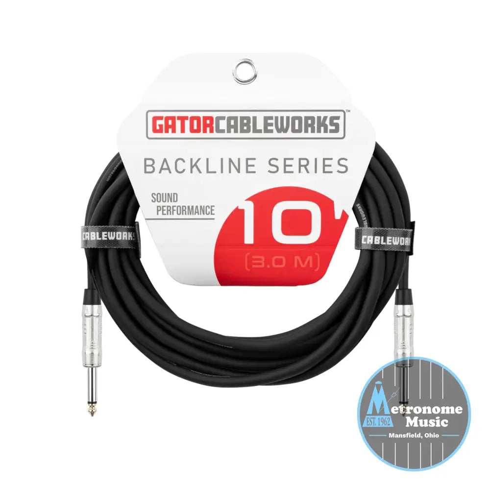 Gator 10 Foot TS Speaker Cable - Metronome Music Inc.