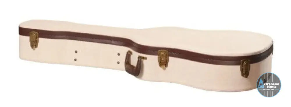 Gator Deluxe Wood Case for Dreadnaught Acoustic- Journeyman Burlap Exterior - Metronome Music Inc.