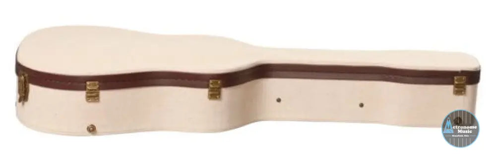 Gator Deluxe Wood Case for Dreadnaught Acoustic- Journeyman Burlap Exterior - Metronome Music Inc.
