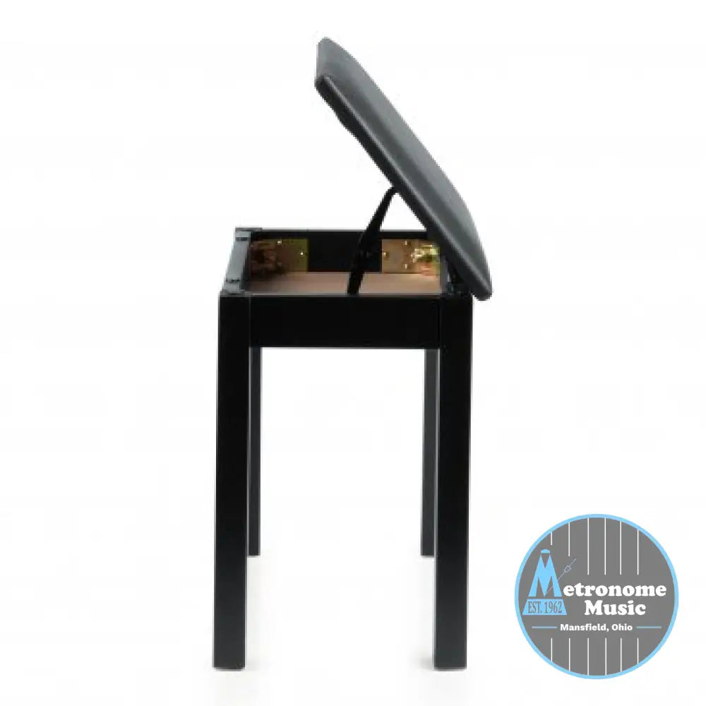 Gator Deluxe Wooden Keyboard & Piano Bench with Flip-Up Storage Compartment - Metronome Music Inc.
