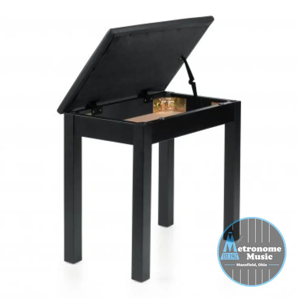 Gator Deluxe Wooden Keyboard & Piano Bench with Flip-Up Storage Compartment - Metronome Music Inc.