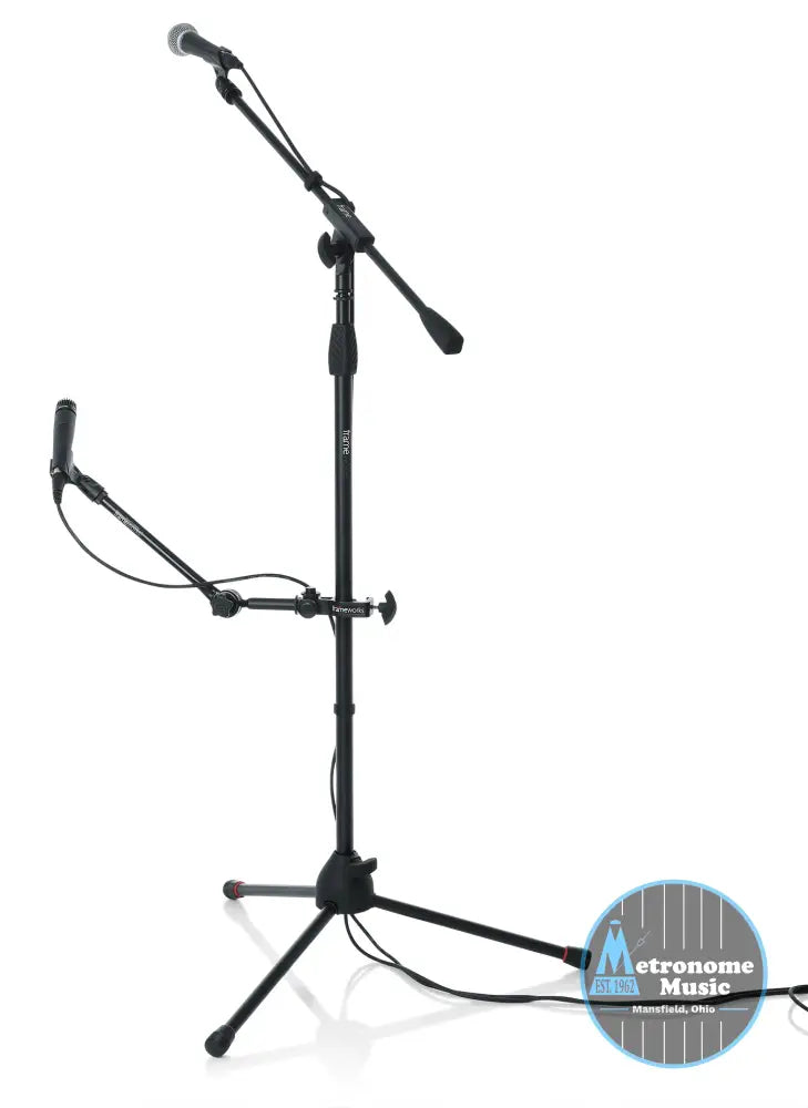 Gator Frameworks Adjustable Angle 9” Mini Boom - Metronome Music Inc.