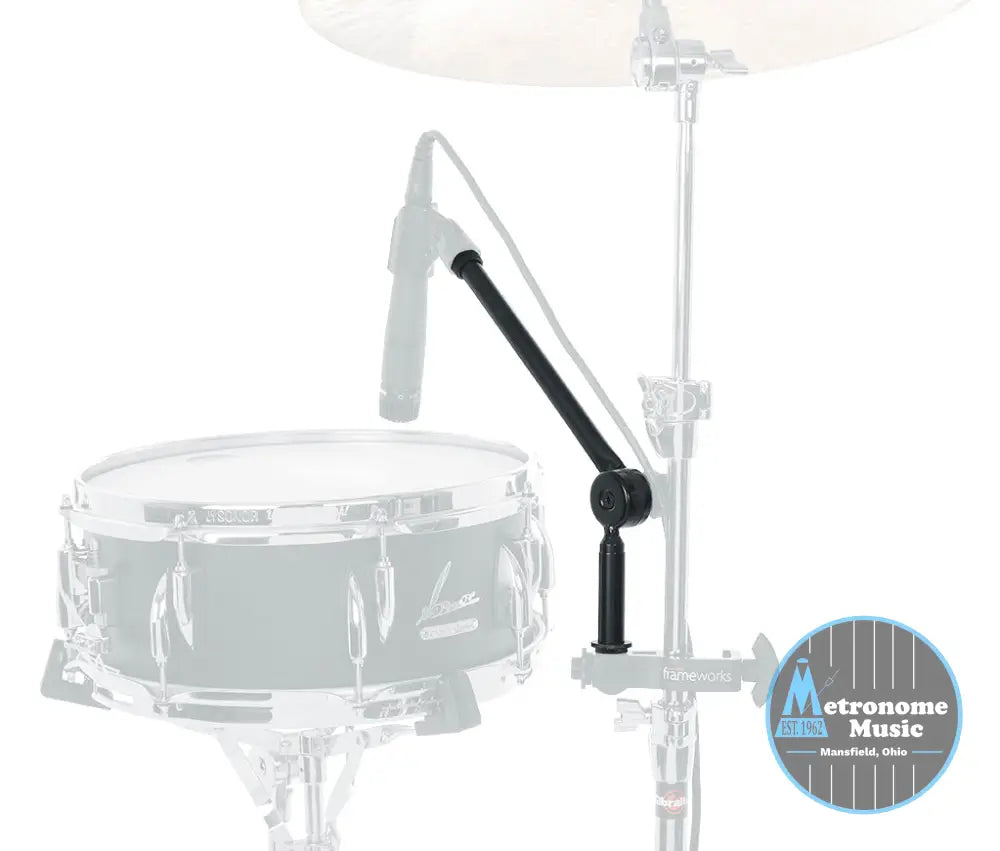 Gator Frameworks Adjustable Angle 9” Mini Boom - Metronome Music Inc.