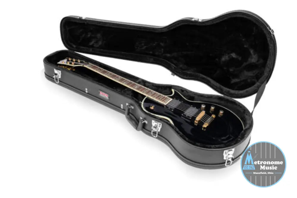 Gator Hard-Shell Wood Case for Single-Cutaway Guitars such as Gibson Les Paul - Metronome Music Inc.
