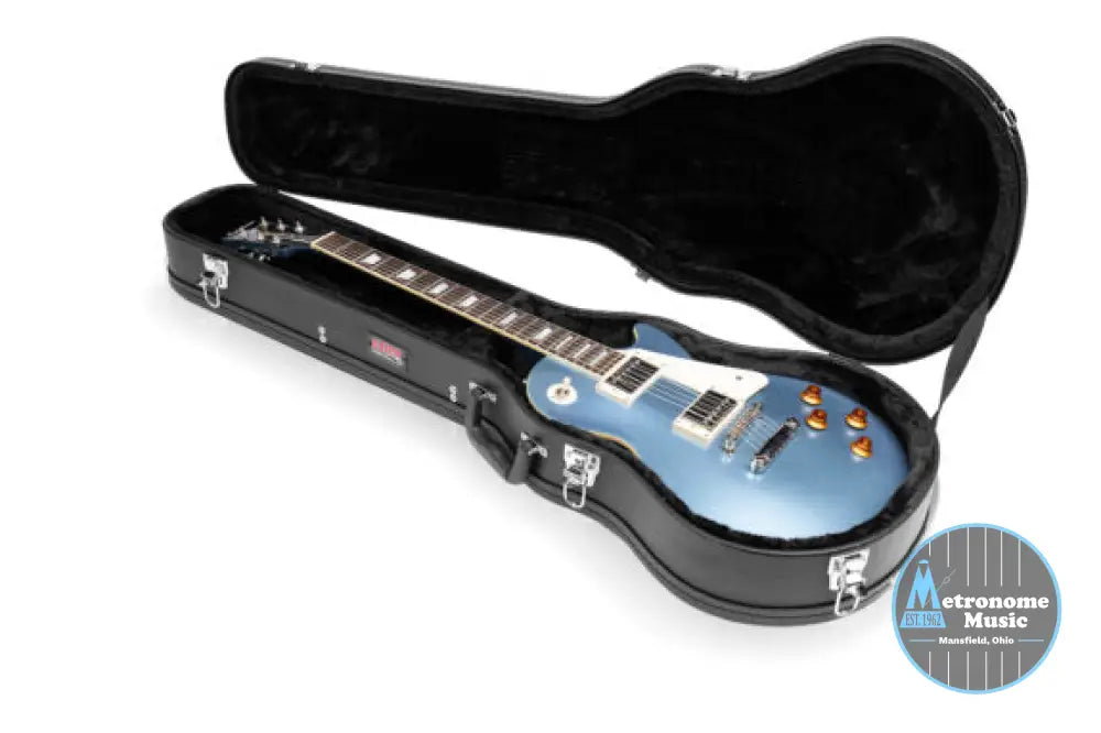 Gator Hard-Shell Wood Case for Single-Cutaway Guitars such as Gibson Les Paul - Metronome Music Inc.