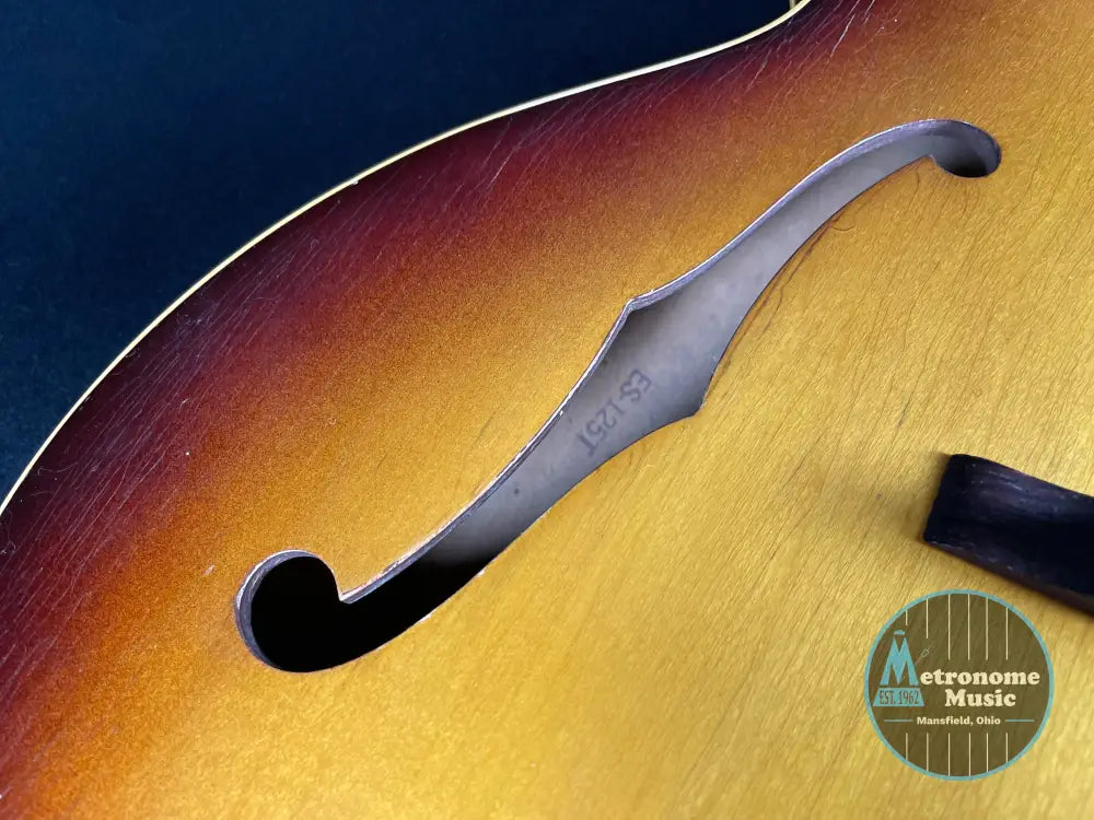 Gibson ES-125T Sunburst (1957) - Metronome Music Inc.