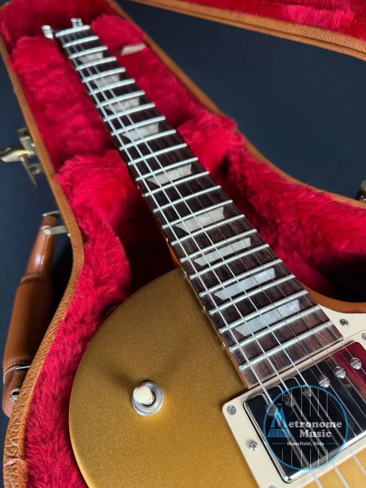 Gibson Les Paul Tribute w/Case - Satin Goldtop 2017 (Used) - Electric Guitar