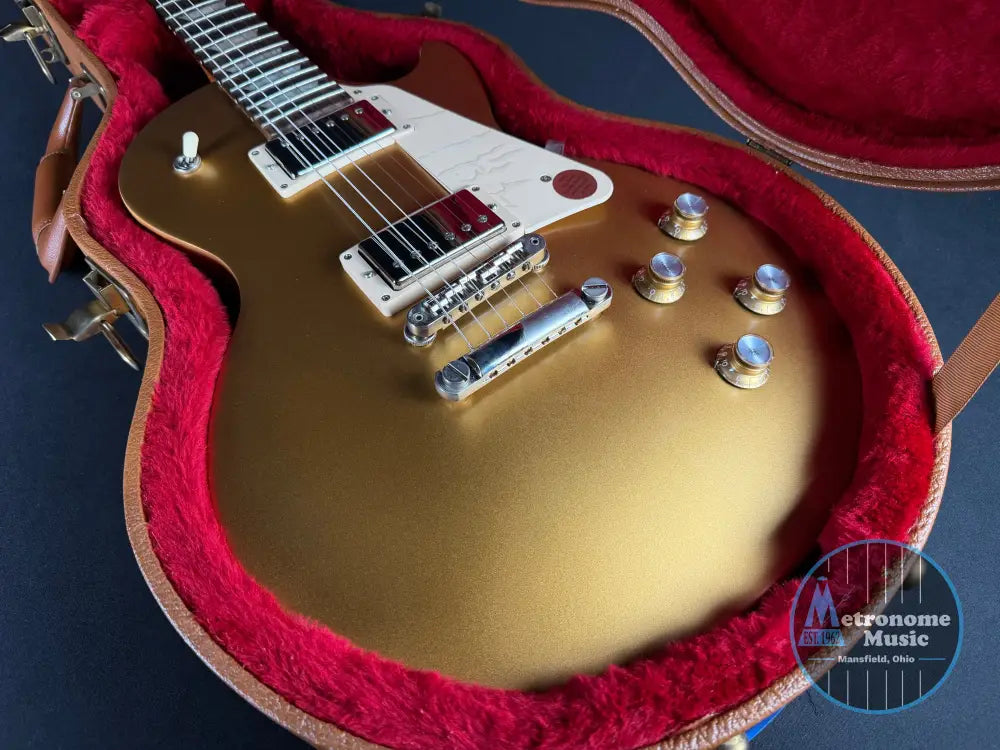 Gibson Les Paul Tribute w/Case - Satin Goldtop 2017 (Used) - Electric Guitar