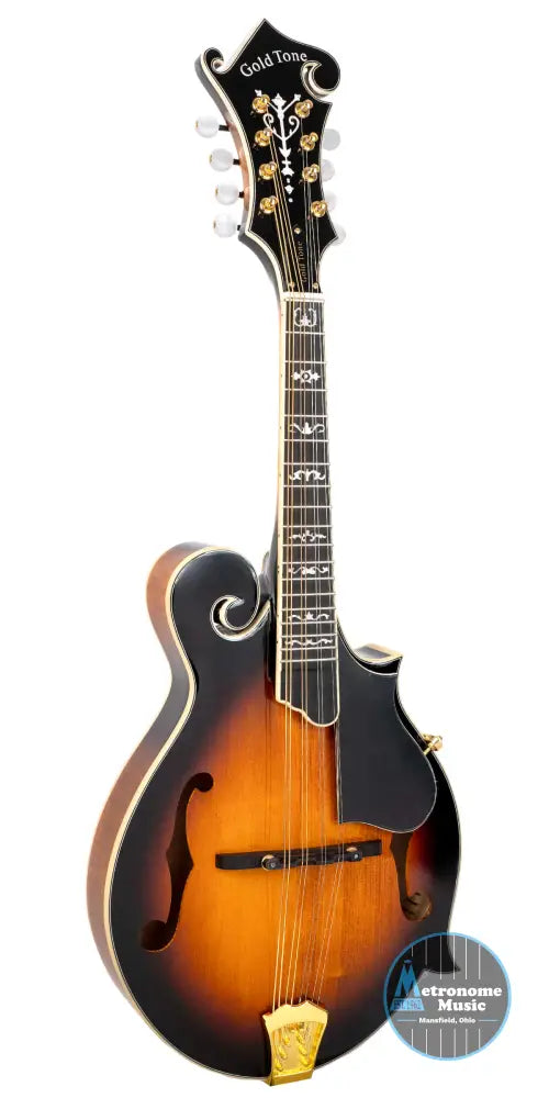 Gold Tone Mastertone GM-70+: F-Style Mandolin w/ Case - Metronome Music Inc.