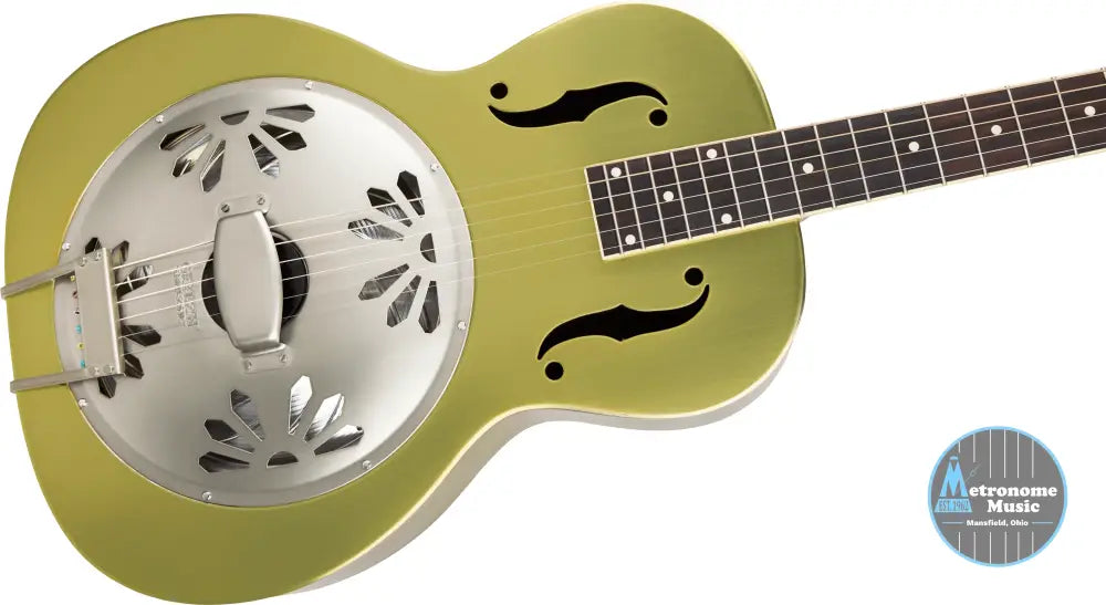 Gretsch G9202 Honey Dipper Special, Round-Neck, Padauk Fingerboard - Bell Bronze - Metronome Music Inc.
