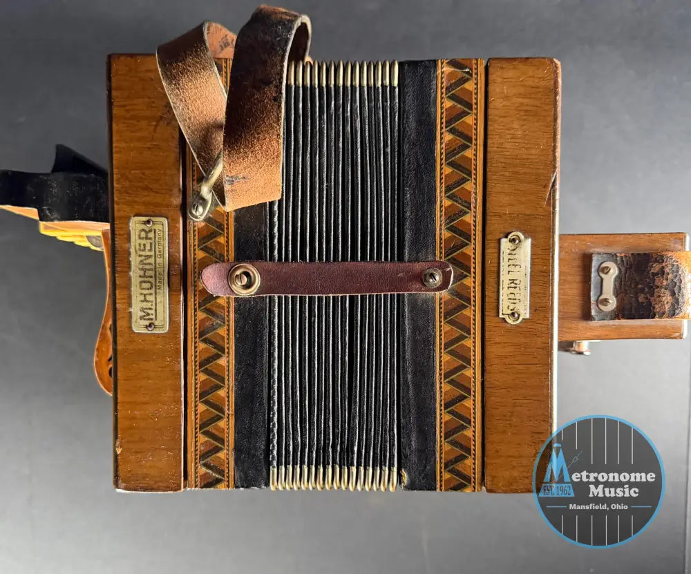 Hohner Button Box Accordion Germany, Unknown Model (1920s) - Metronome Music Inc.