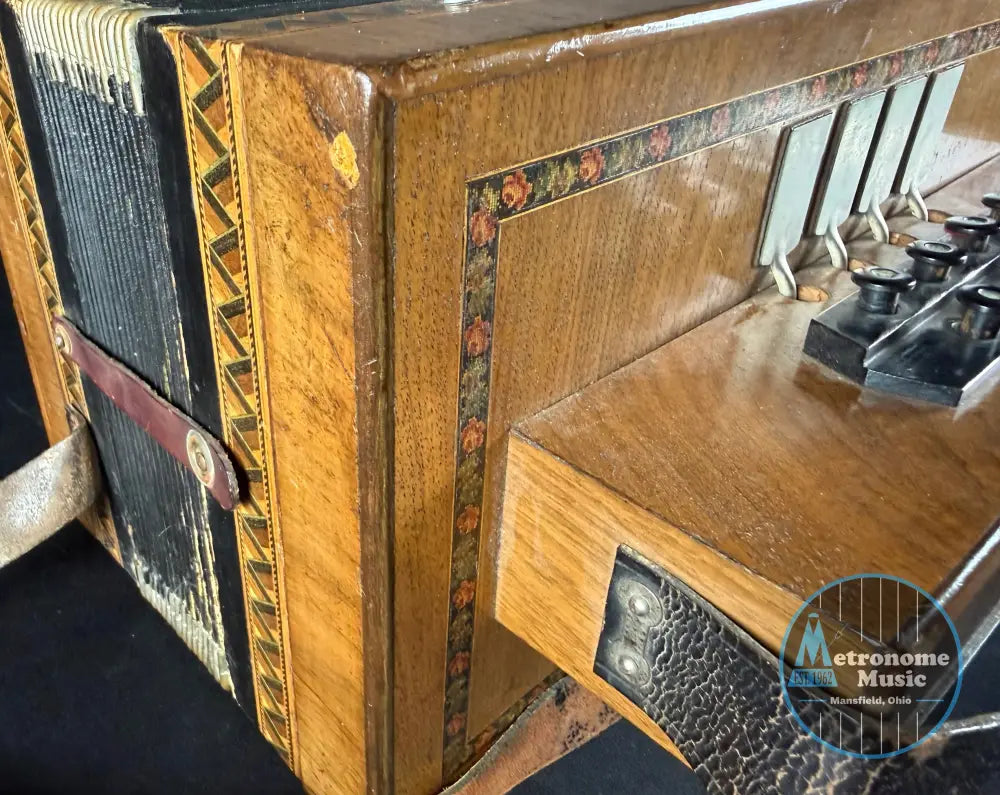 Hohner Button Box Accordion Germany, Unknown Model (1920s) - Metronome Music Inc.