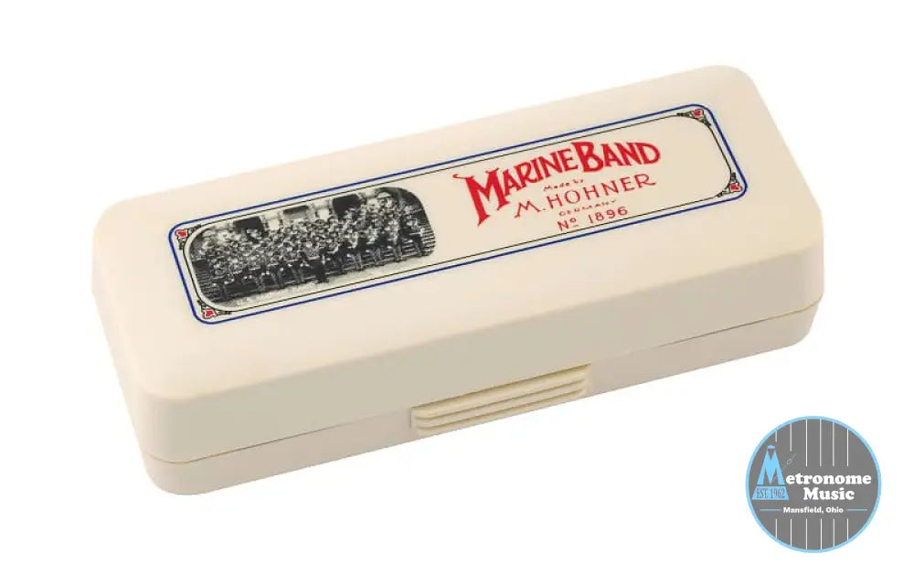 Hohner Marine Band 1896 Harmonica- Key of Bb - Metronome Music Inc.