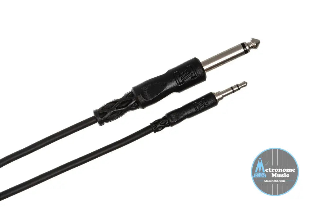 HOSA CMP-110 10' Mono Interconnect, 1/4 In TS To 3.5 Mm TRS - Metronome Music Inc.