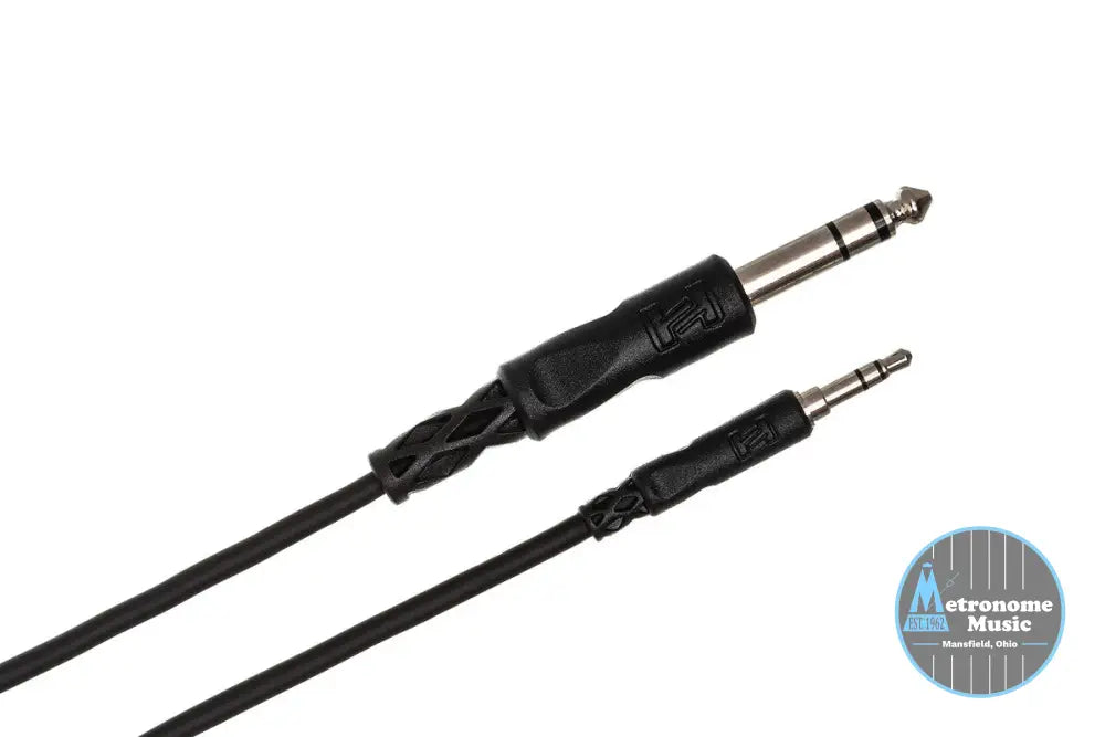 HOSA CMS-110 10' Stereo Interconnect, 3.5 Mm TRS To 1/4 In TRS - Metronome Music Inc.