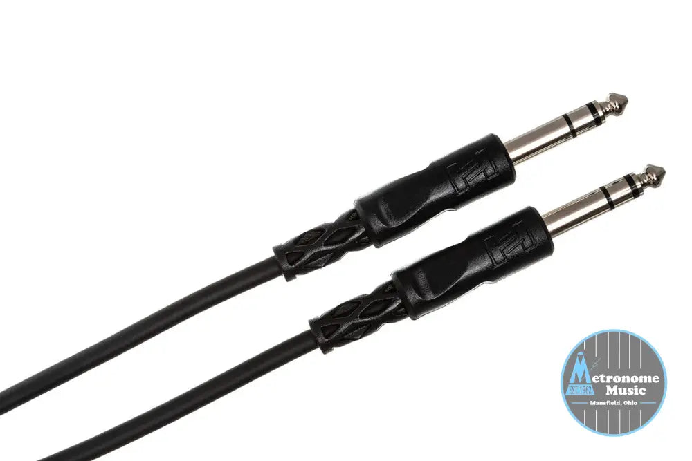 HOSA CSS-110 10' Balanced Interconnect, 1/4 In TRS To Same - Metronome Music Inc.