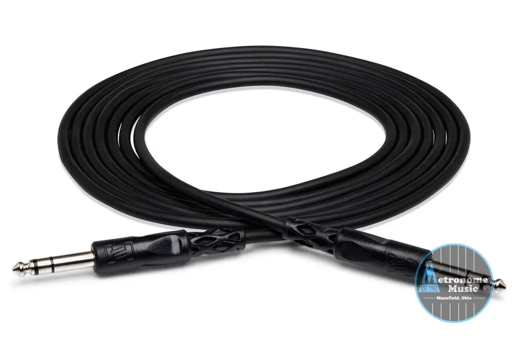 HOSA CSS-110 10' Balanced Interconnect, 1/4 In TRS To Same - Metronome Music Inc.