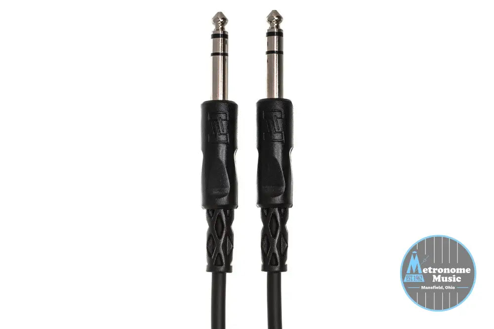 HOSA CSS-110 10' Balanced Interconnect, 1/4 In TRS To Same - Metronome Music Inc.