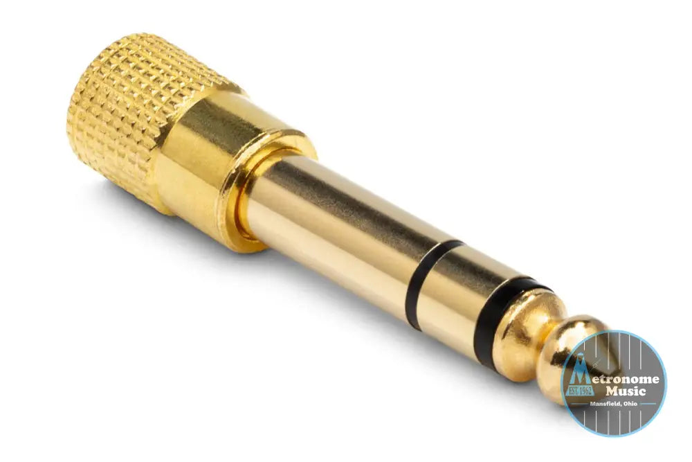 HOSA GHP-105 Headphone Adaptor, 3.5 Mm TRS To 1/4 In TRS - Metronome Music Inc.