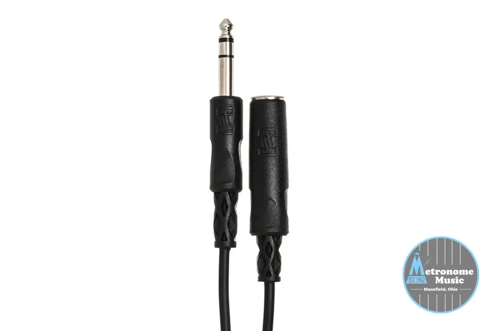 HOSA HPE-310 10' Headphone Extension Cable, 1/4 In TRS To 1/4 In TRS - Metronome Music Inc.