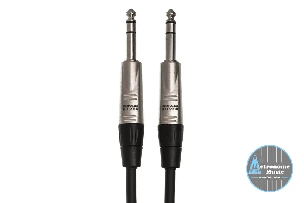 HOSA HSS-020 20' Pro Balanced Interconnect, REAN 1/4 In TRS To Same - Metronome Music Inc.
