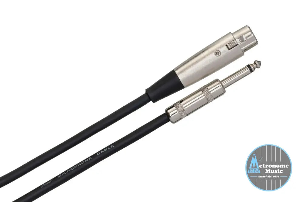 HOSA MCH-125 25' Microphone Cable XLR3F to TS - Metronome Music Inc.