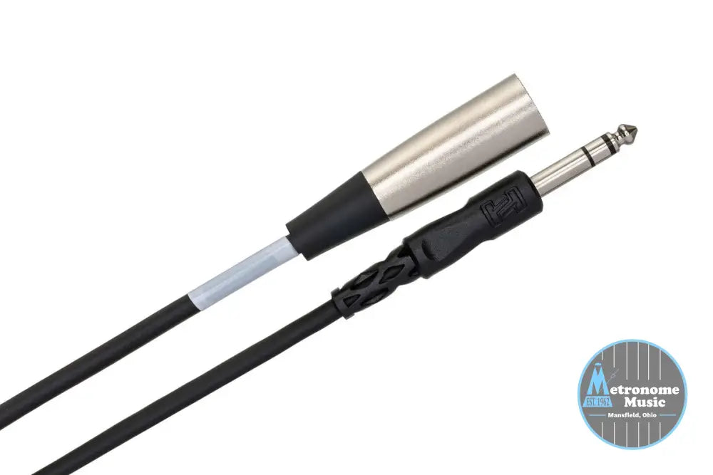 HOSA STX-110M 10' Balanced Interconnect, 1/4 In TRS To XLR3M - Metronome Music Inc.