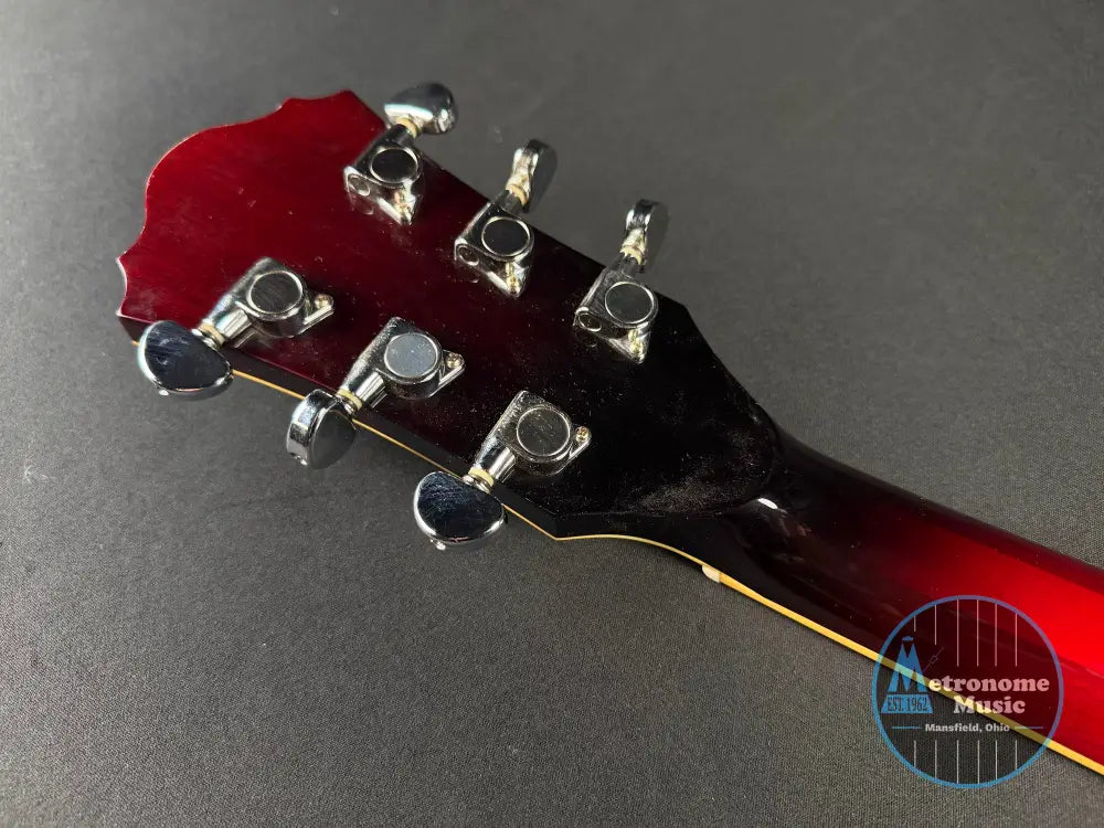 Ibanez Artcore AG86 w/Case - Transparent Red (Used) - Metronome Music