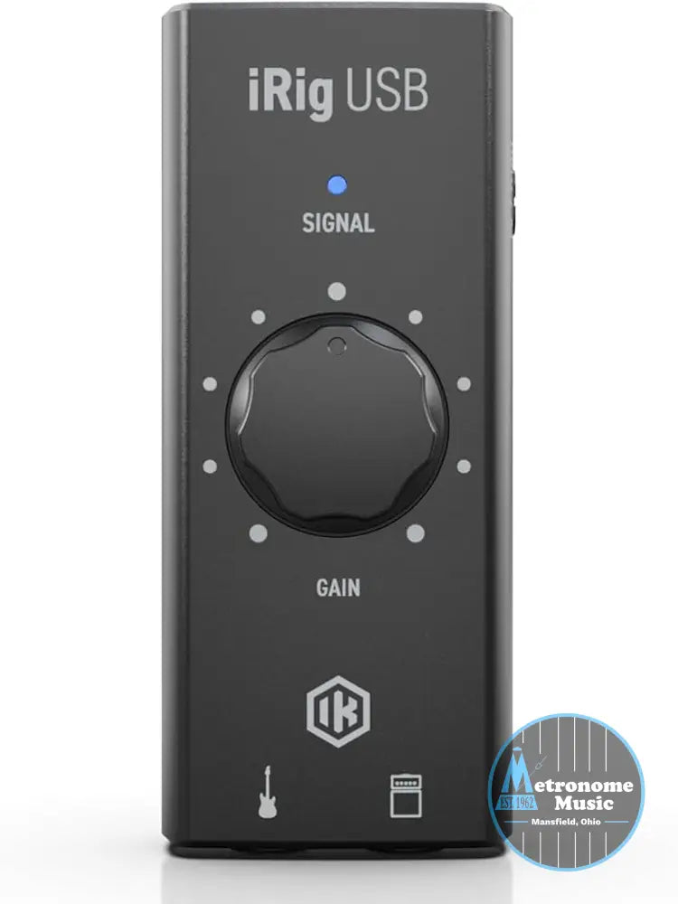 IK Multimedia iRig USB Guitar Interface for iPhone, iPad, Android, Mac