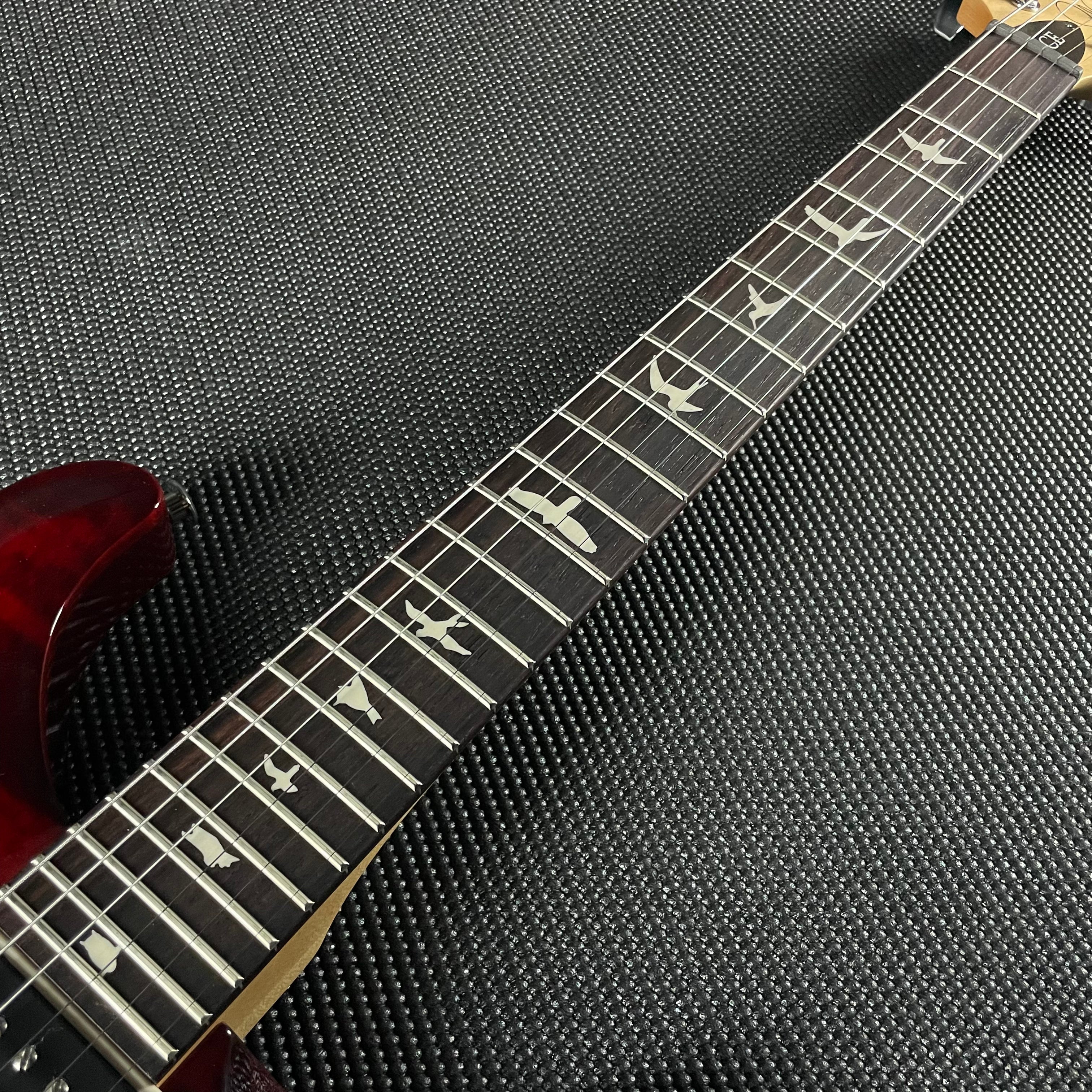 Paul Reed Smith, PRS CE 24 Semi-Hollow- Fire Red Burst (0365593) - Metronome Music Inc.