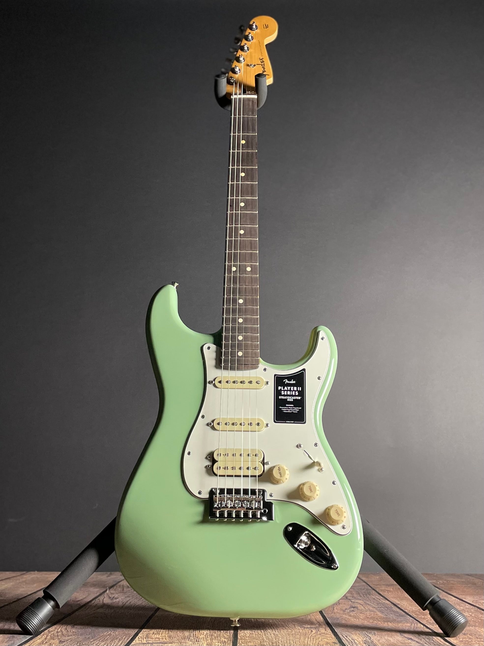 Fender Player II Stratocaster HSS, Rosewood- Birch Green (7lbs 14oz) - Metronome Music Inc.