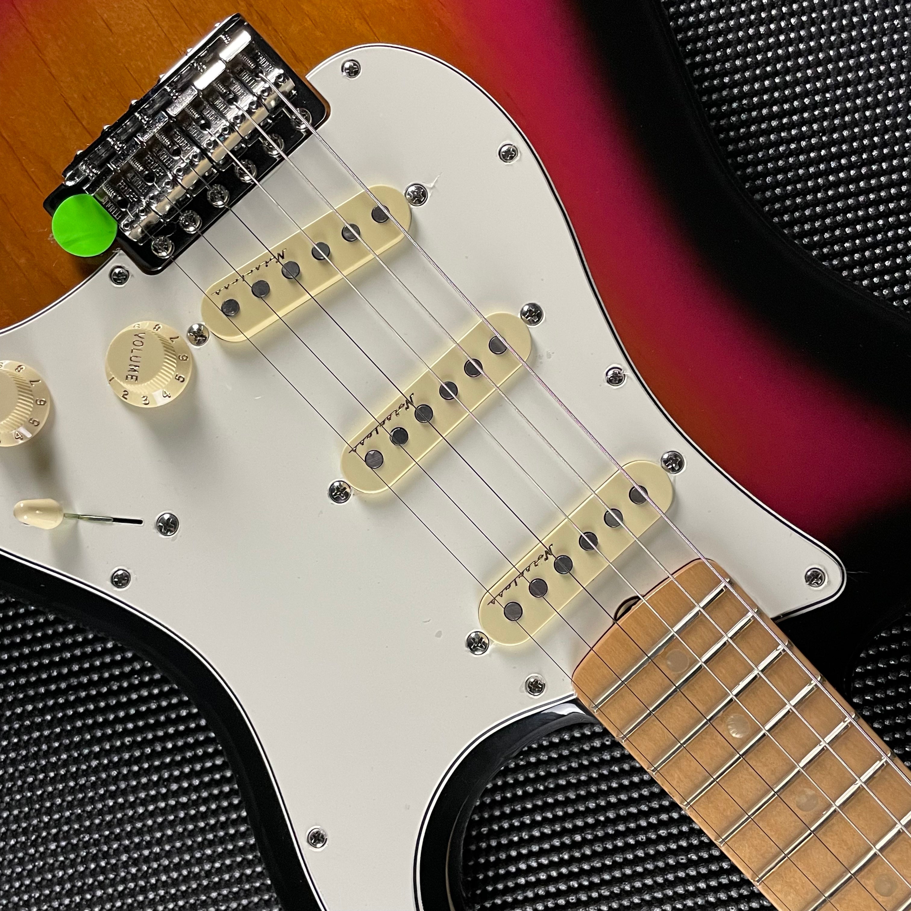 Fender Steve Lacy People Pleaser Stratocaster, Maple Fingerboard- Chaos Burst (SL000253) - Metronome Music Inc.