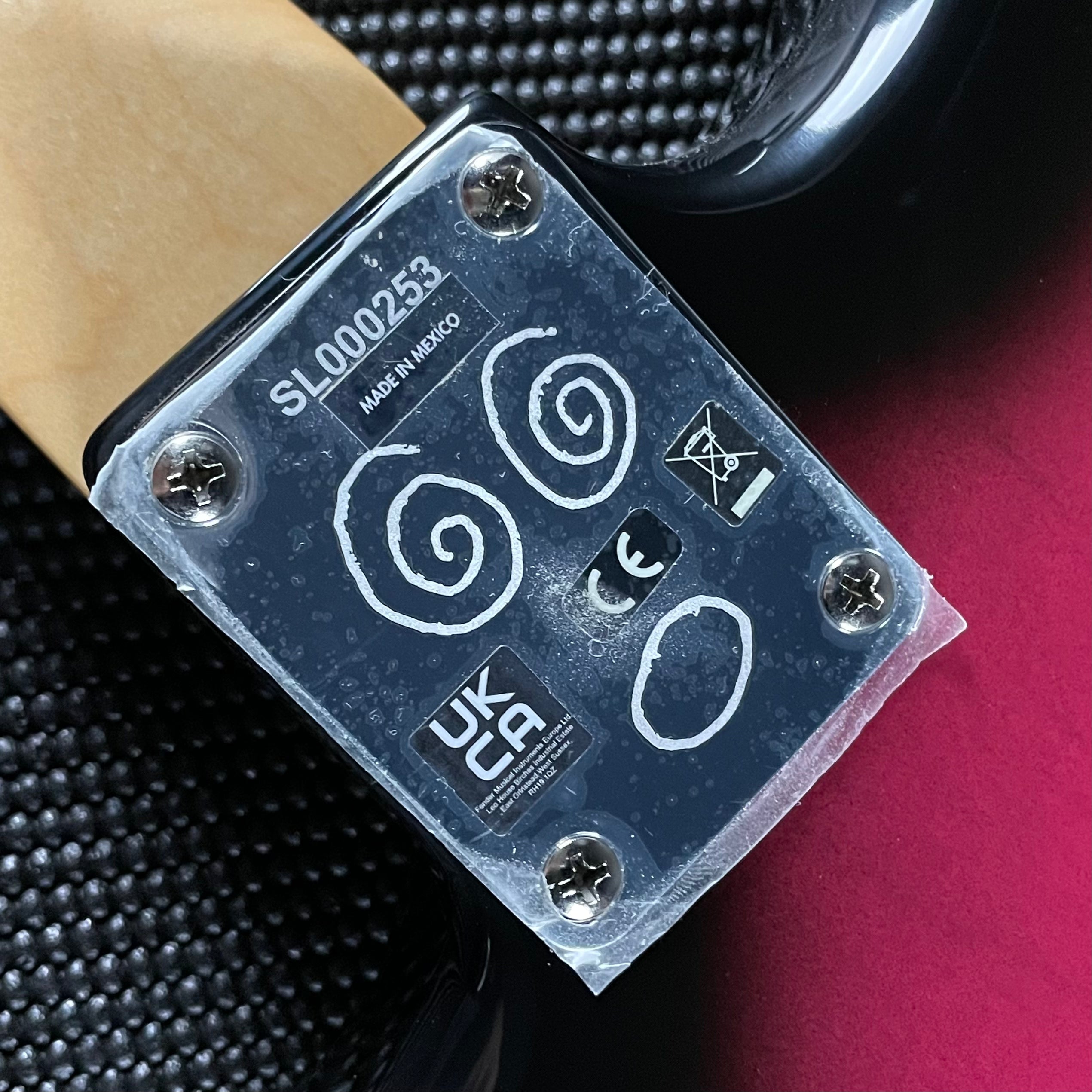 Fender Steve Lacy People Pleaser Stratocaster, Maple Fingerboard- Chaos Burst (SL000253) - Metronome Music Inc.