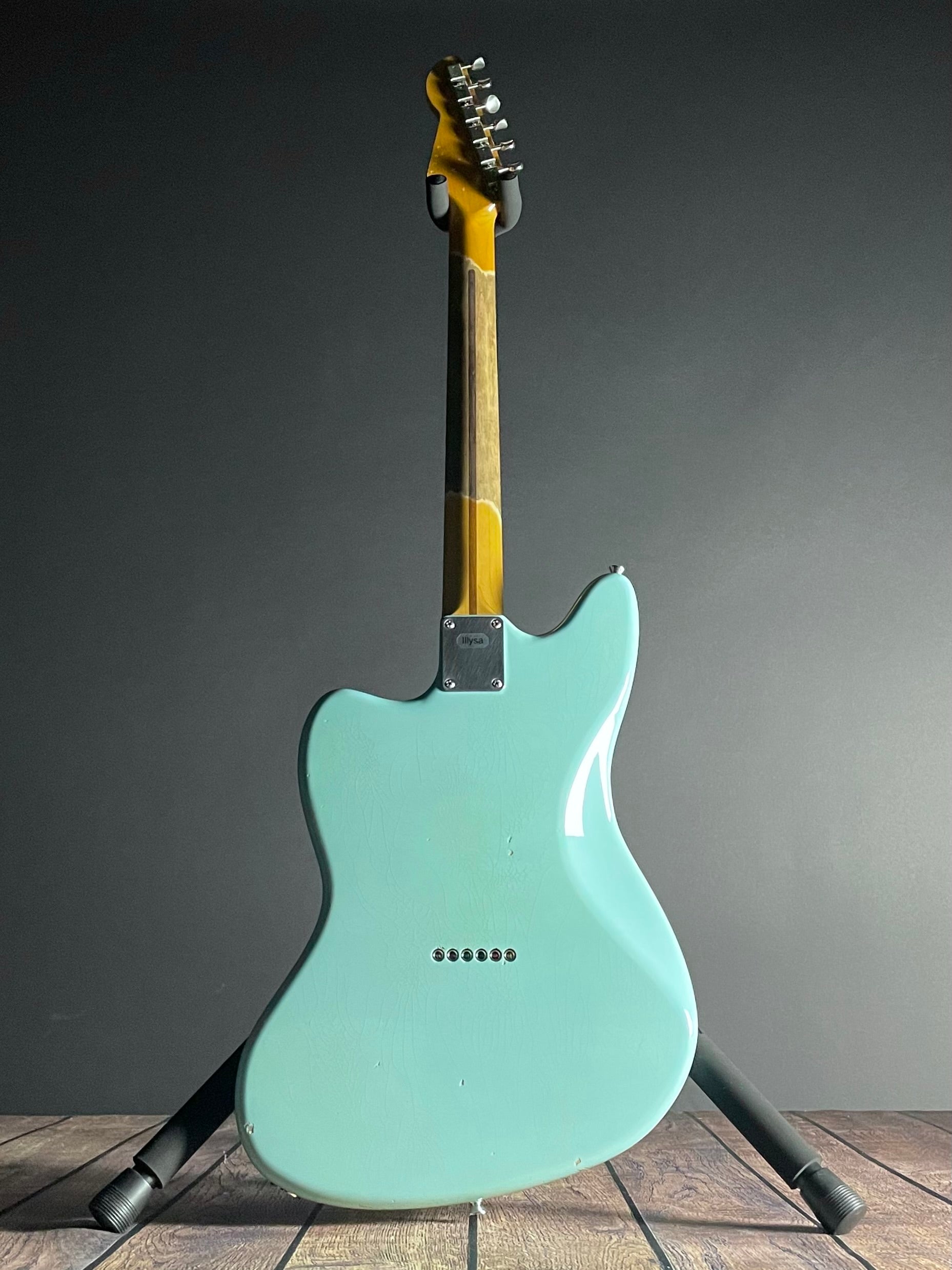 LsL Instruments "Illysa" Silverlake HH, Rosewood, 22-Fret- Sonic Blue (7lbs 8oz) - Metronome Music Inc.