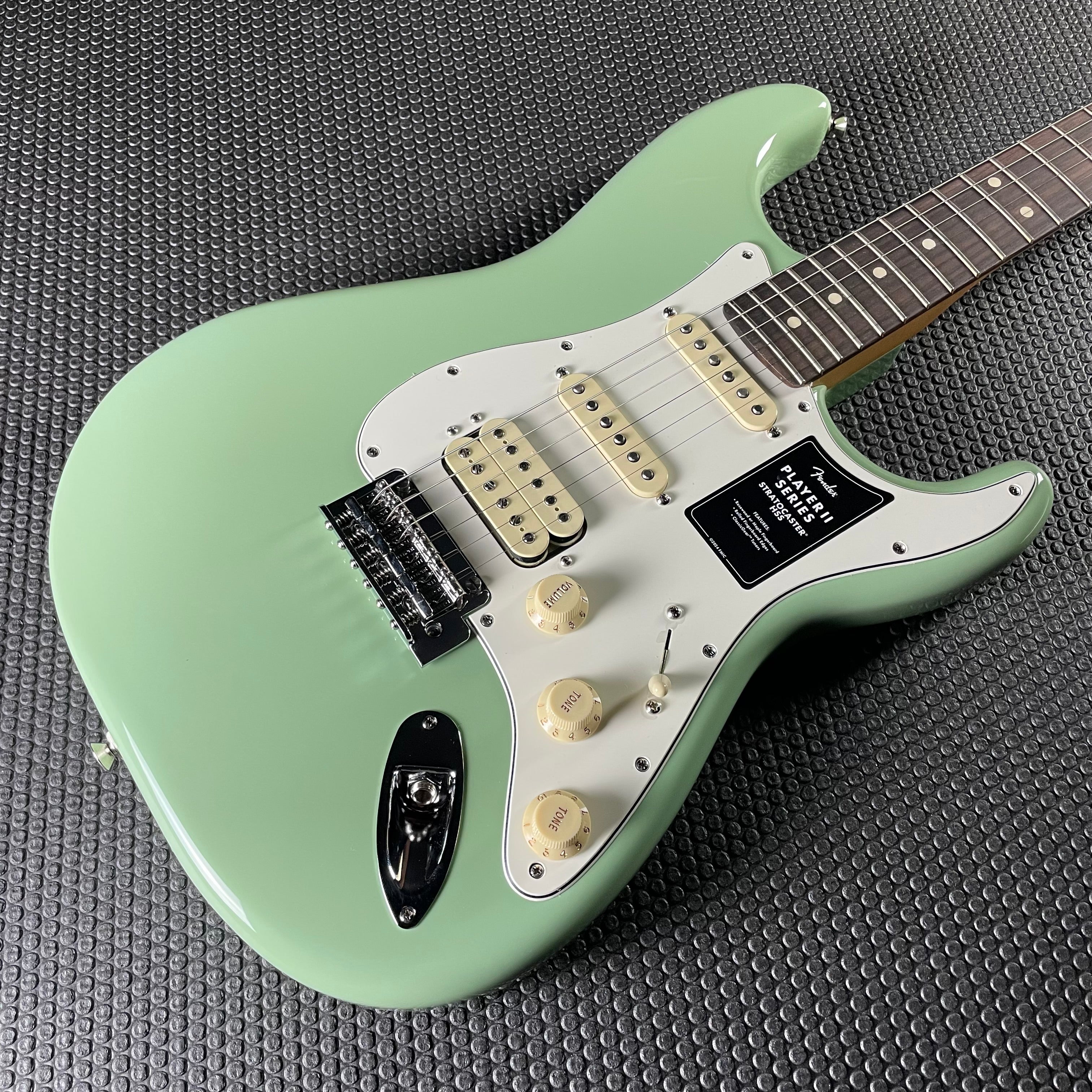 Fender Player II Stratocaster HSS, Rosewood- Birch Green (7lbs 14oz) - Metronome Music Inc.