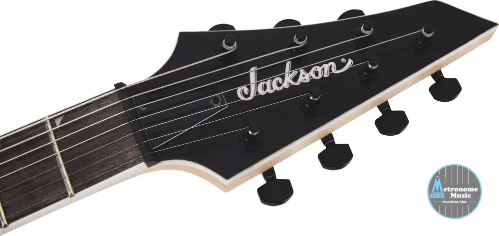 Jackson JS Series Dinky Arch Top JS22Q-7 DKA HT, Amaranth Fingerboard, Transparent Black Burst - Metronome Music Inc.