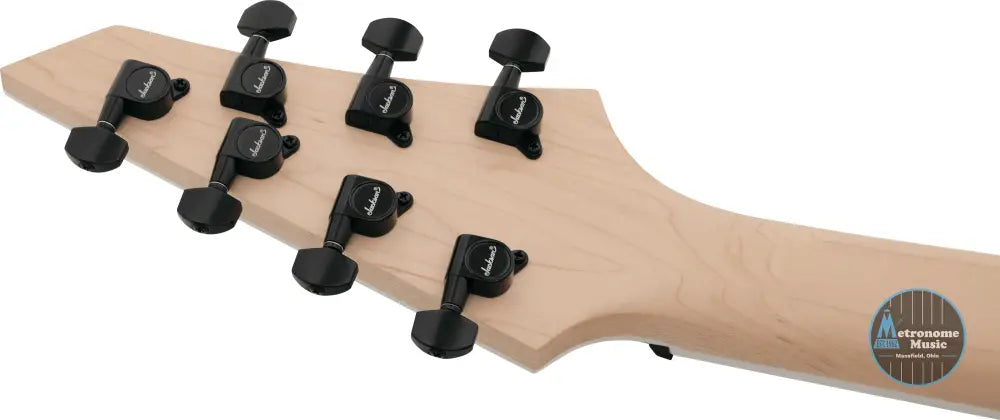 Jackson JS Series Dinky Arch Top JS22Q-7 DKA HT, Amaranth Fingerboard, Transparent Black Burst - Metronome Music Inc.