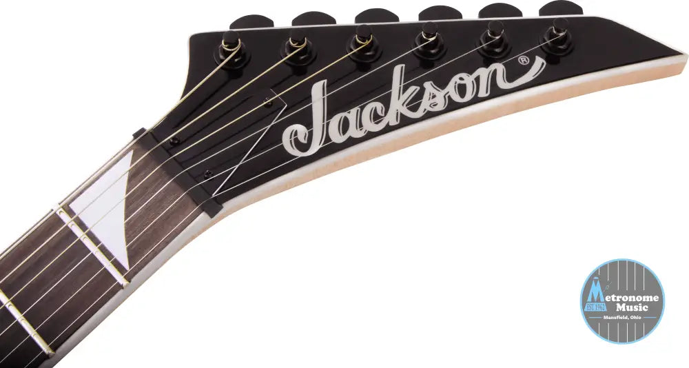Jackson JS Series Dinky Arch Top JS32Q DKA HT, Amaranth Fingerboard, Transparent Black Burst - Metronome Music Inc.