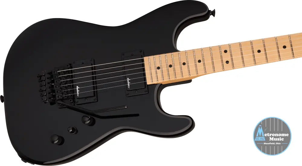 Jackson Pro Origins 1985 San-Dimas SD1 HH MPL - BLACK (9-10-25) - Metronome Music Inc.