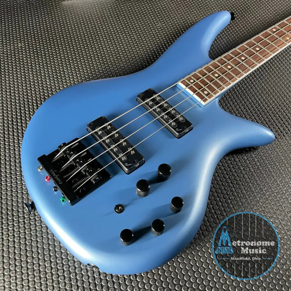 Jackson X Series Spectra Bass SBX IV- Matte Blue Frost (8lbs 6oz) - Metronome Music Inc.